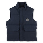 Boys Navy Blue Puffer Gilet (Timberland)