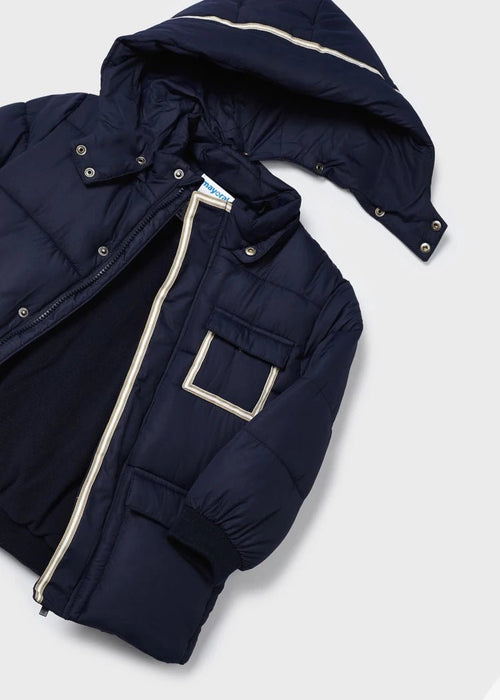 Boys Navy Blue Puffer Jacket (mayoral)