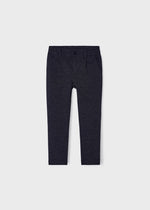 Boys Navy Blue Slim Fit Chino Trousers (Mayoral)