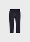 Boys Navy Blue Slim Fit Chino Trousers (Mayoral)