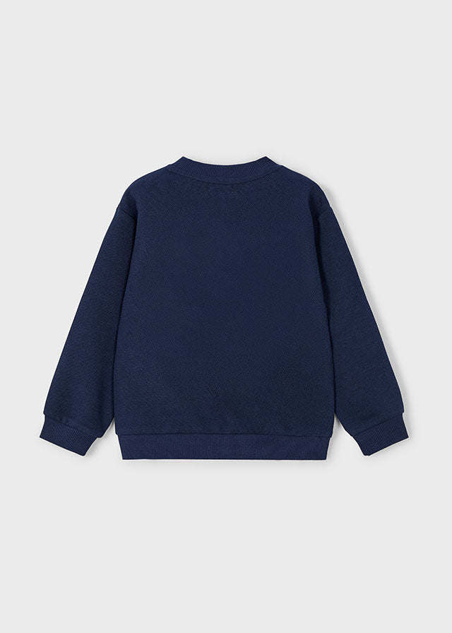 Boys Navy Blue Sweatshirt