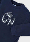 Boys Navy Blue Sweatshirt