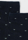 Boy’s Navy Bow Tie & Socks Set