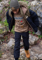 Boys Navy Jogging Bottoms