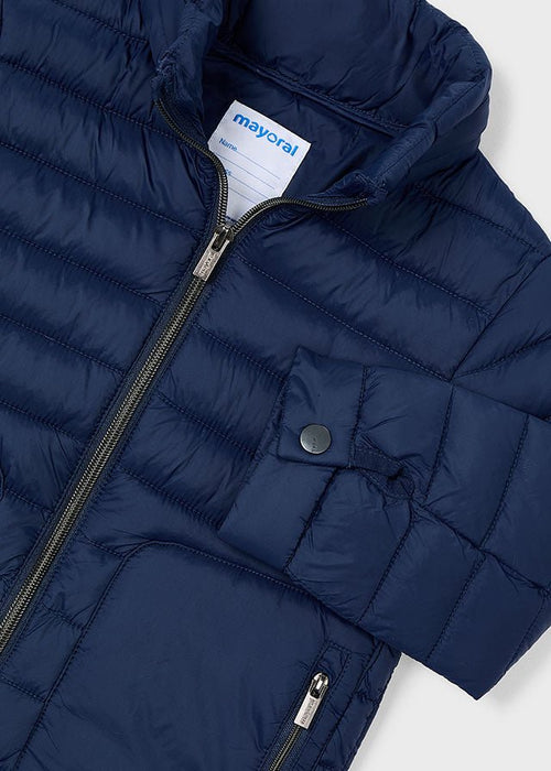 Boys Navy Light Coat