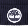 Boys Navy Ribbed Knit Beanie