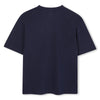 Boys Navy Tee with Dark Green Logo