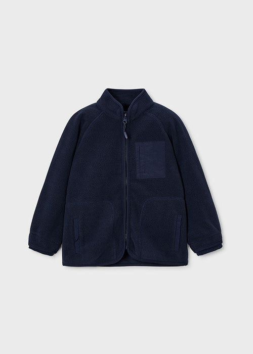 Boys Navy Winter Fleece Jacket