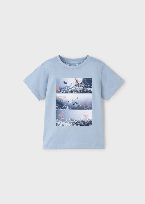 Boys Ocean - Themed T-Shirt & Shorts Set