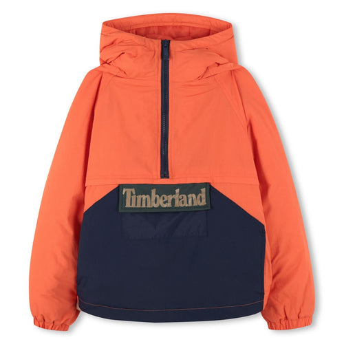 Boys Orange & Navy Windbreaker