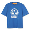 Boys Organic Cotton Loose Fit Tee with Logo