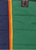 Boys Padded Jacket in Color Blocks