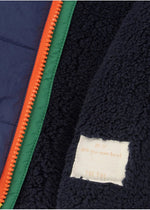 Boys Padded Jacket in Color Blocks