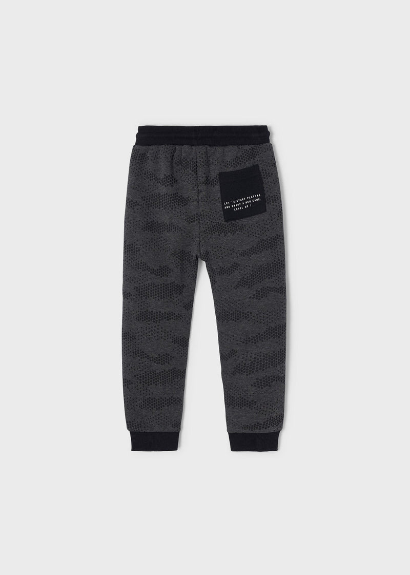 Boys Patterned Tracksuit Bottoms (Mayoral)