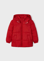 Boys' Red Coat with Removable Hood (mayoral)