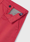 Boys Red Cotton Chino Shorts (mayoral) - CottonKids.ie - Dress - 3 year - 4 year - 5 year