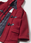 Boys Red Hooded Duffle Coat (mayoral)