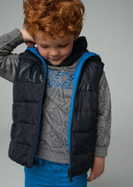 Boys' Reversible Puffer Vest (Mayoral)