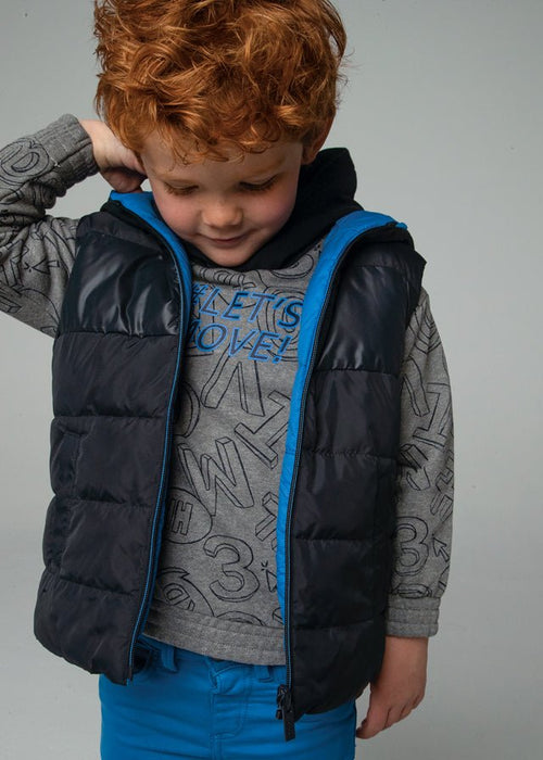 Boys' Reversible Puffer Vest (Mayoral)