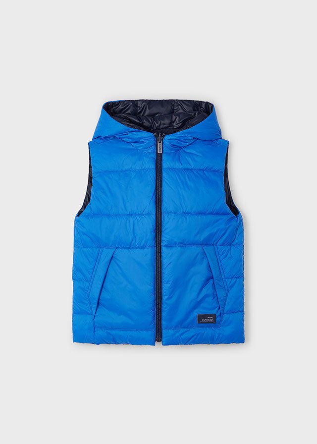 Boys' Reversible Puffer Vest (Mayoral)