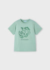 Boys Rhinoceros Print T-Shirt