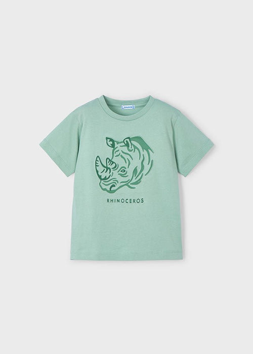 Boys Rhinoceros Print T-Shirt