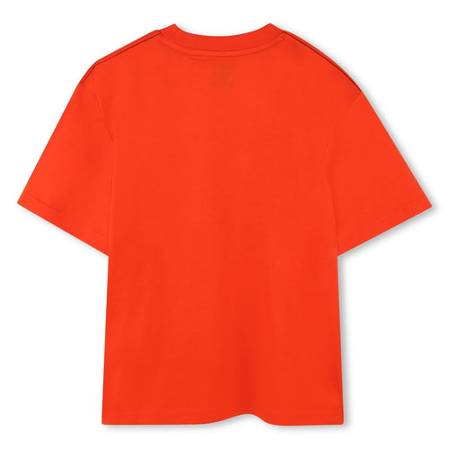 Boys Short Sleeve T-Shirt - Bright Orange