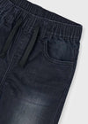 Boys Soft Denim Elastic Jogger Pants