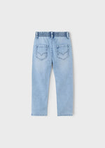 Boys Soft Denim Jogger Pants