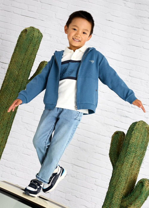 Boys Soft Denim Jogger Pants