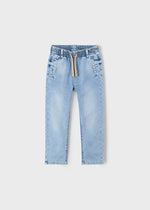 Boys Soft Denim Jogger Pants