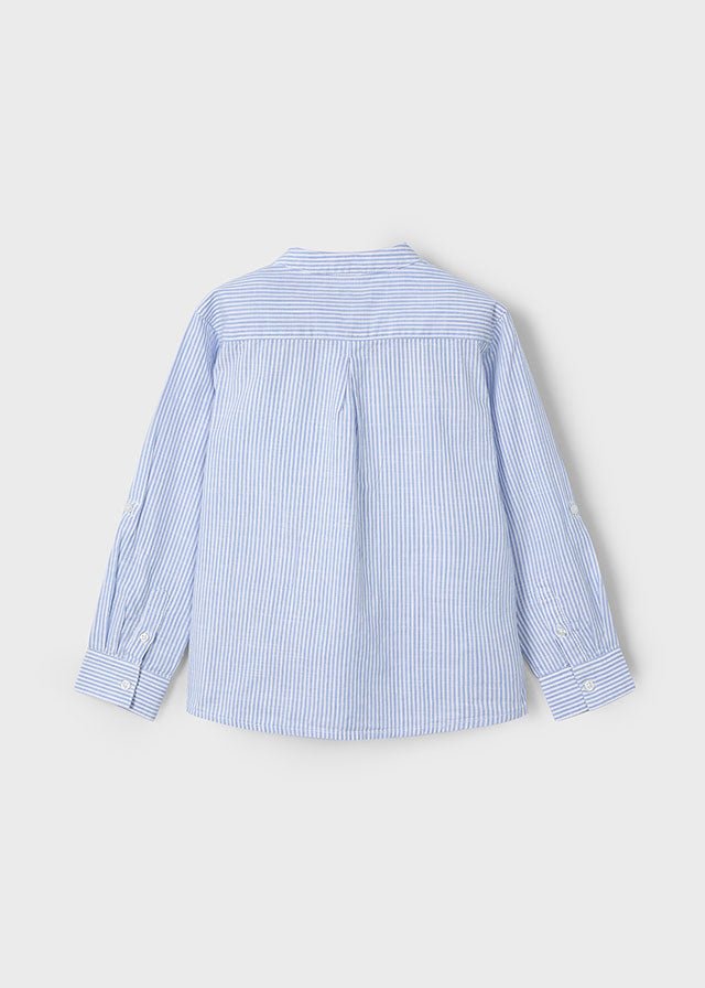 Boys Striped Long - Sleeve Shirt