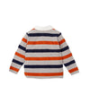 Boys Striped Rugby Shirt Top (Tutto Piccolo)