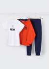 Boys Tracksuit with Hoodie & T-Shirt