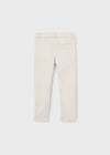 Boys Twill Basic Trousers - Beige