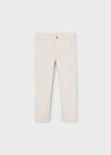 Boys Twill Basic Trousers - Beige