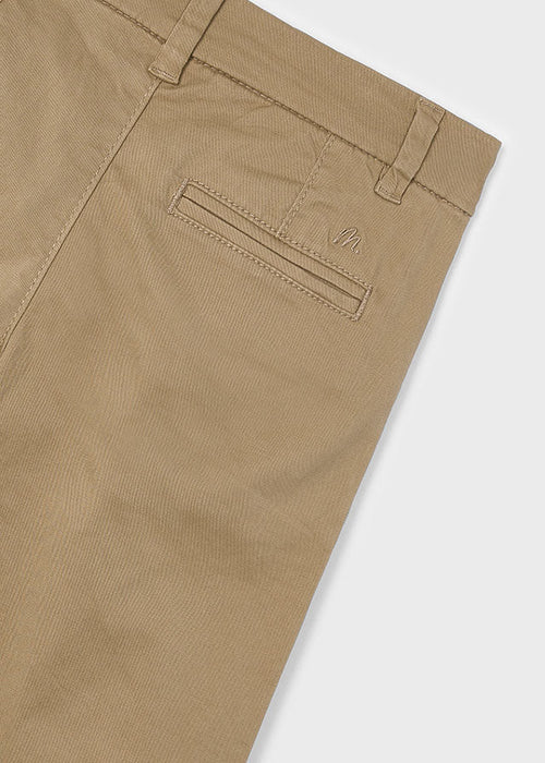 Boys Twill Basic Trousers - Khaki