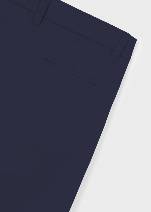 Boys Twill Basic Trousers - Navy Blue