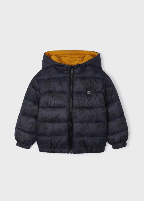 Boys Water - repellent Reversible Puffer Jacket (mayoral)