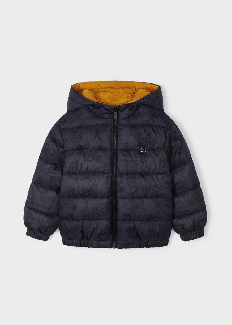 Boys Water - repellent Reversible Puffer Jacket (mayoral)