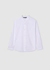 Boys White Collarless Cotton Shirt Mayoral ( Match - A/B )