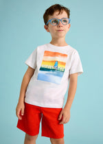 Boys Windsurf Graphic T-Shirt