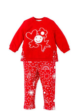 Bright Red Smile & Stars Two - Piece Set (Agatha Ruiz de la Prada)