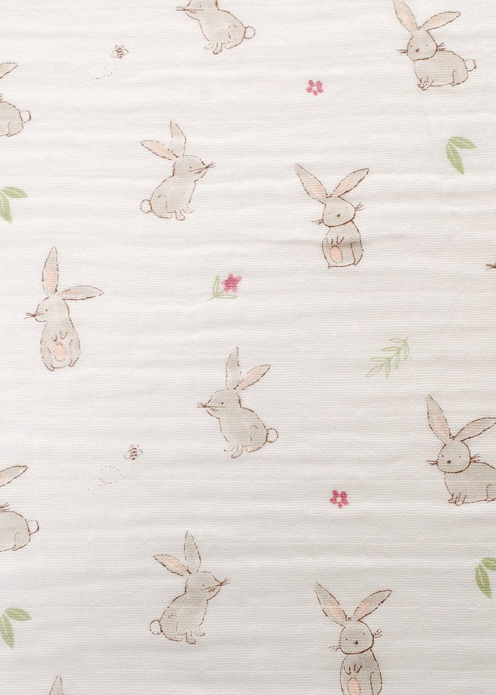 Bunnies Baby Washcloths – 4 Pack (25 x 25 cm)