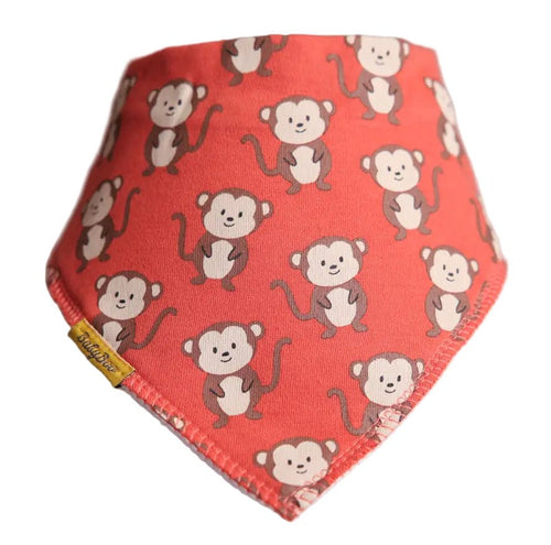 Cheeky Monkey Organic Cotton DribbleBoo Bandana Bib