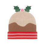 Christmas Pudding Knitted Hat