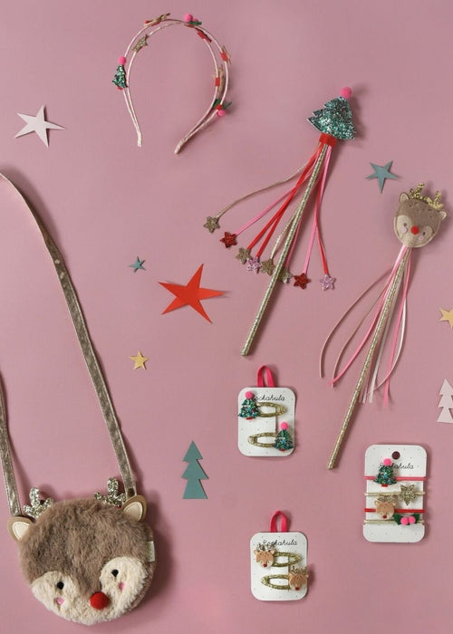 Christmas Tree Glitter Clips