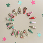 Christmas Tree Glitter Clips (Rockahula)