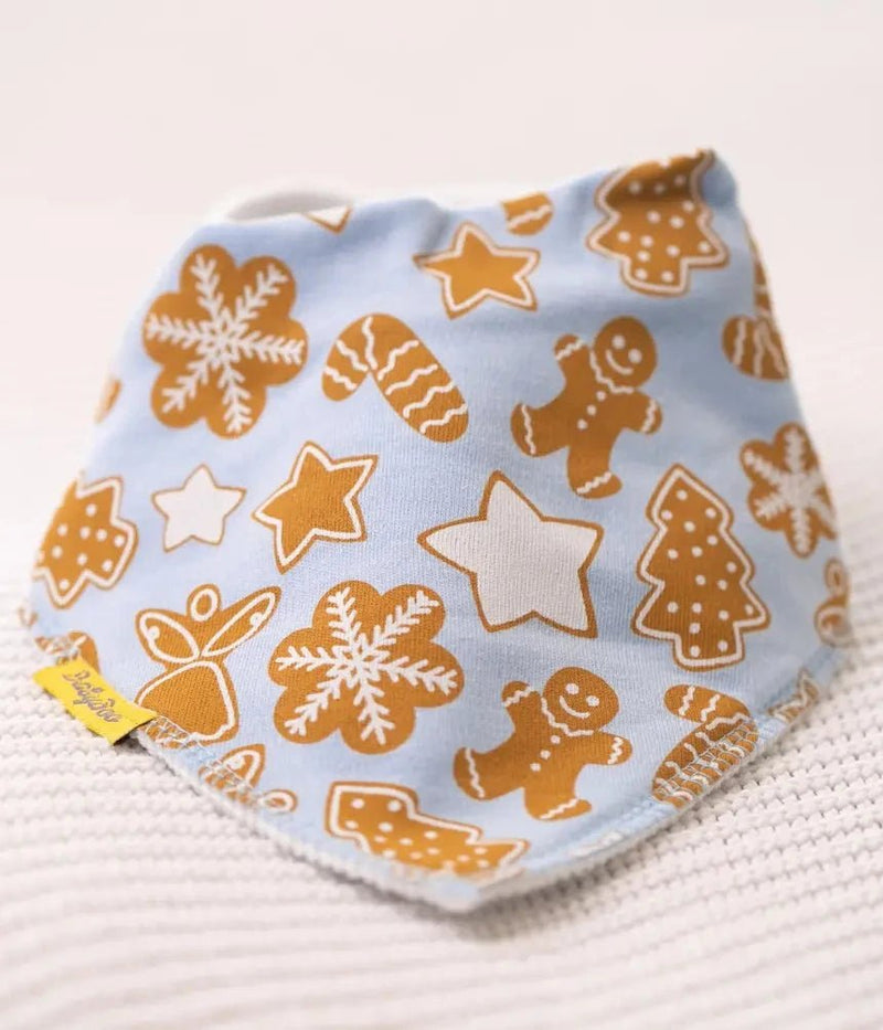 Cookie Time Organic Cotton Bandana Bib