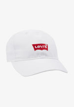 Core Batwing Curve Brim Cap – White